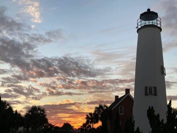 St George Island Lighthouse - Located Near Salty Home Watch Service